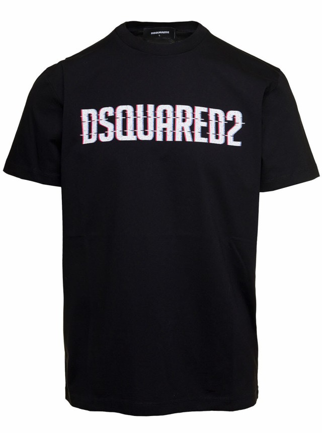 DSQUARED2 ディースクエアード BLACK Tシャツ メンズ 秋冬2023 S74GD1158 S23009900  【関税・送料無料】【ラッピング無料】 ia｜au PAY マーケット