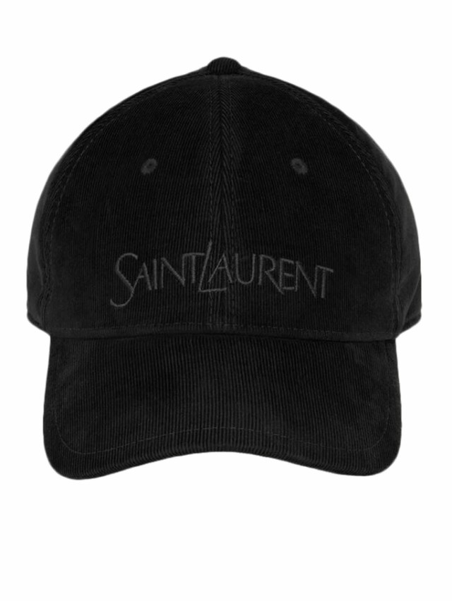 SAINT LAURENT PARIS イヴ サンローラン ブラック Black 帽子 メンズ