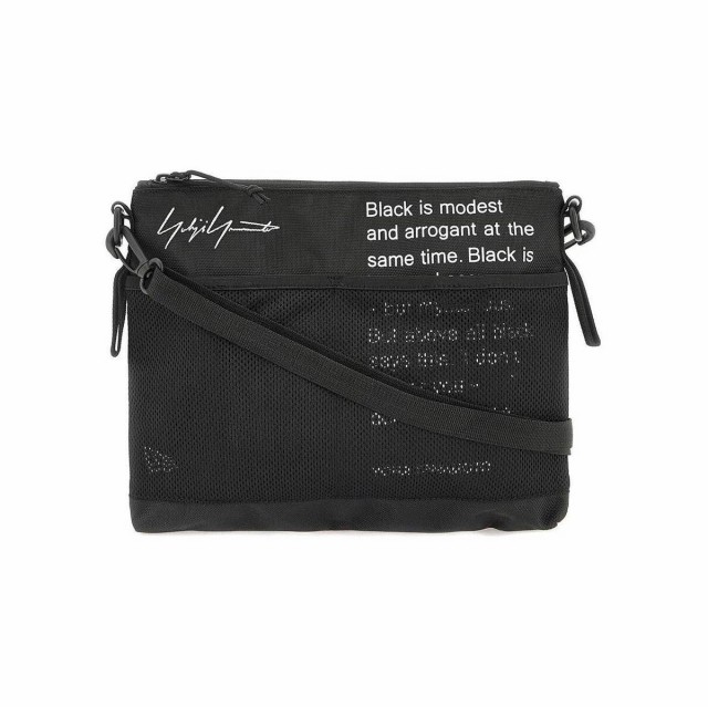 YOHJI YAMAMOTO ヨウジ ヤマモト Nero Yohji yamamoto nylon crossbody