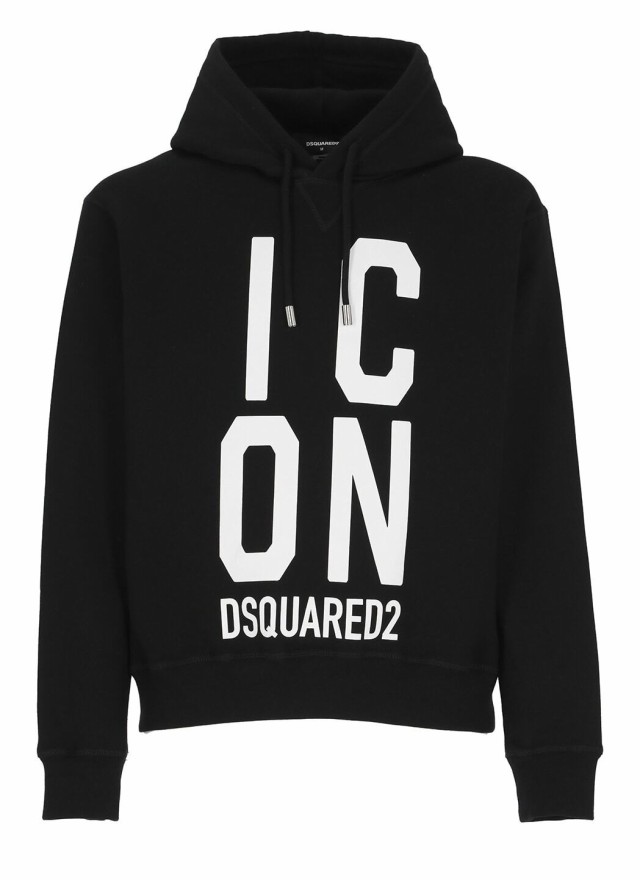 DSQUARED2 ディースクエアード ブラック Black トレーナー メンズ 秋冬