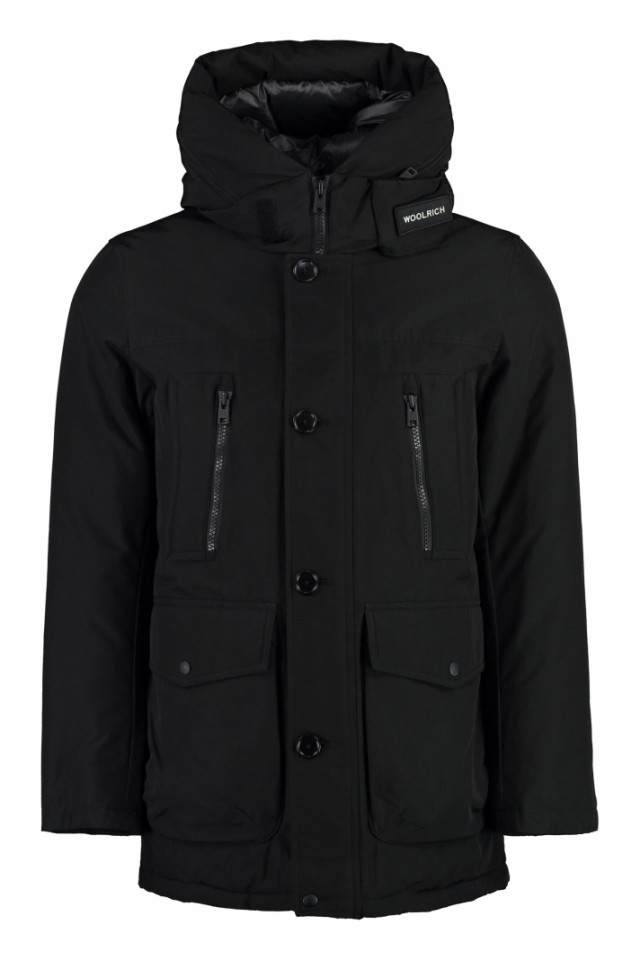 WOOLRICH ウールリッチ ブラック black コート メンズ 秋冬2023 CFWOOU0866MRUT0001_BLK  【関税・送料無料】【ラッピング無料】 ia｜au PAY マーケット