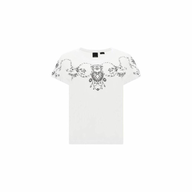 PINKO ピンコ ホワイト White Tシャツ レディース 春夏2023 101164