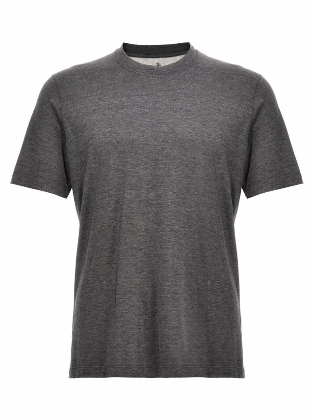 BRUNELLO CUCINELLI ブルネロ クチネリ Gray Tシャツ メンズ 秋冬2023 MTS371308C572  【関税・送料無料】【ラッピング無料】 ia｜au PAY マーケット