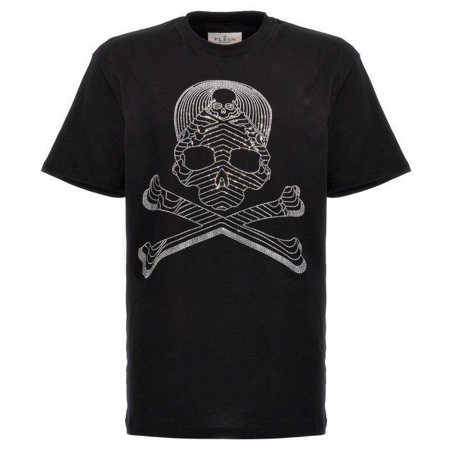 PHILIPP PLEIN フィリップ プレイン ブラック NERO Tシャツ メンズ