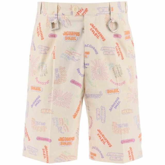 JACQUEMUS ジャックムス Colori misti Jacquemus all-over logo lettering shorts  スイムウェア メンズ 春夏2023 235PA038 1384 【関税・｜au PAY マーケット