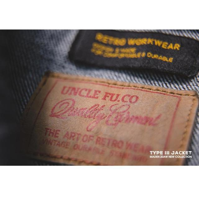 デニムジャケット メンズ Type III Jacket Gジャン Denim 14.8oz 100%綿 古着 ジージャン 春 秋 アウトドア キャンプ ワーク バイク ヘビーウェイト アメカジ