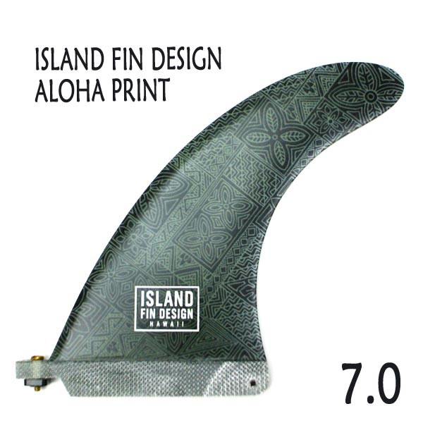 高品質豊富な ISLAND BASE ALOHA PRINT BLACK 7.0 ミッドレングス/ロングボードフィン/シングルフィン/の通販はau PAY マーケット - |商品ロットナンバー:489918733 FIN DESIGN HAWAII/アイランドフィンデザイン 爆買い100%新品