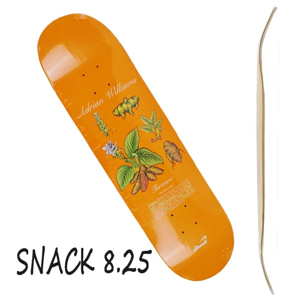 はしわが SNACK/スナック WILLIAMS TURMERIC 8.25 DECK スケボーSK8 の通販はau PAY マーケット - |商品ロットナンバー:508188565 スケートボード デッキ ≙いたり