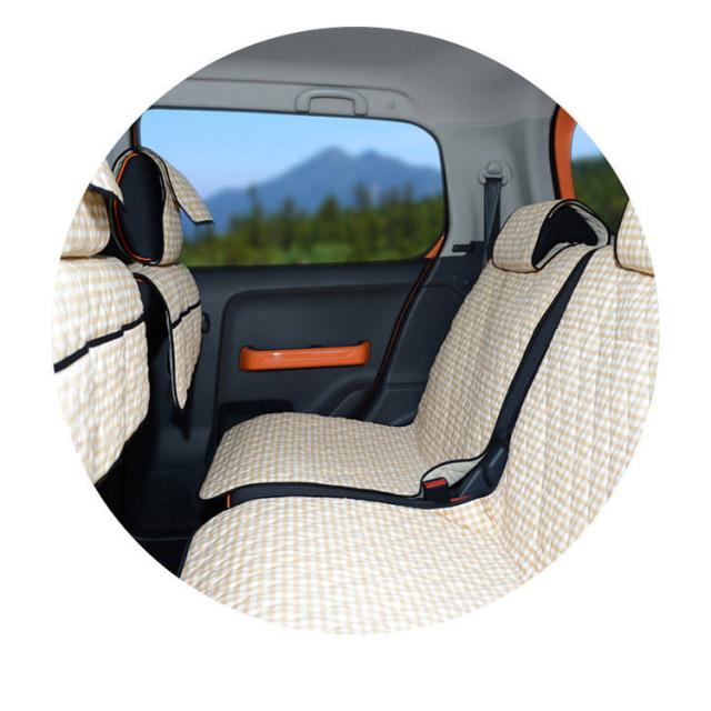 マツダ3用カーシートカバー、エアバッグ対応、防水、フェイクレザー、ブラック＆レッドライン、フロント2個 TinyGlam カーシートカバー マツダ マツダ3用 防水人工皮革自動車