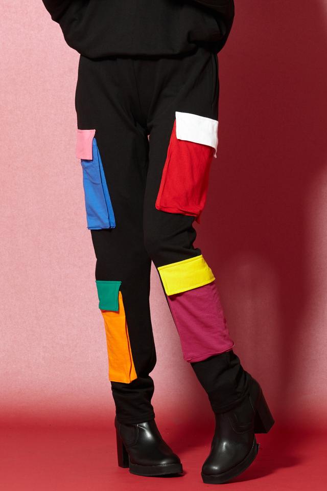 超目玉 12月 カラフル ボトムス レディース パンツ ボトムス 服 スキニー スリム Ankorock アンコロック メンズ ユニセックス スキニーパンツ ブランド 大阪売り出し