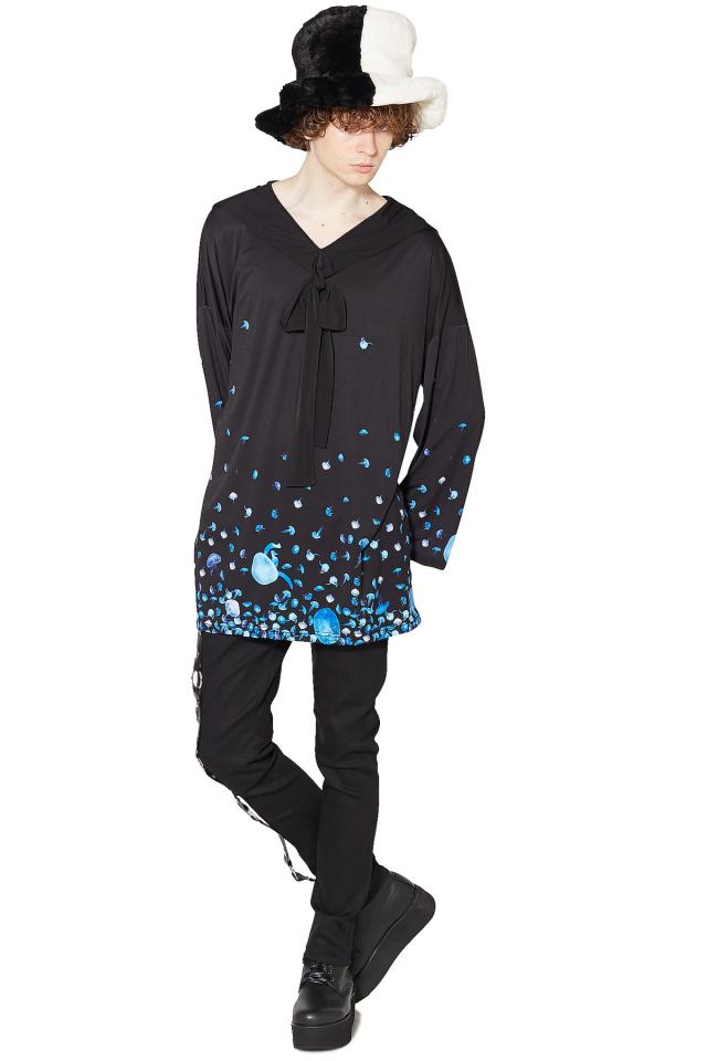 高質で安価 Ankorock アンコロック Tシャツ メンズ カットソー ワンピース ビッグtシャツ レディース ユニセックス 服 ブランド セーラーデザイン 長 再入荷1番人気 Lovemesomegadgets Com
