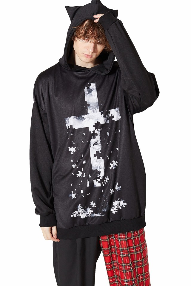 日本製人気 ankoROCK アンコロック パーカー メンズ プルオーバー レディース ユニセックス 服 ブランド 長袖 猫耳 ネコ耳 ロング丈 プルパーカー 総の通販はau PAY マーケット - ankoROCK |商品ロットナンバ 新作登場お得