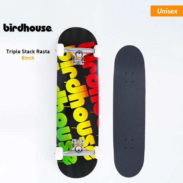 HOT品質保証 BIRDHOUSE 8インチ幅 完成品の通販はau PAY マーケット - レビューで10%還元中★アウトドアウェア&スポーツウェ バードハウス スケートボード コンプリートデッキ メンズ&レディース 15-10-0010 セール新品