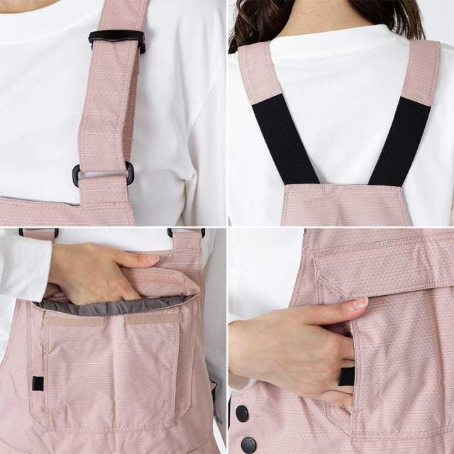 SECRETGARDEN レディース ビブパンツ スノー ウェア Mサイズ 686/シックスエイトシックス レディース スノー ビブパンツ