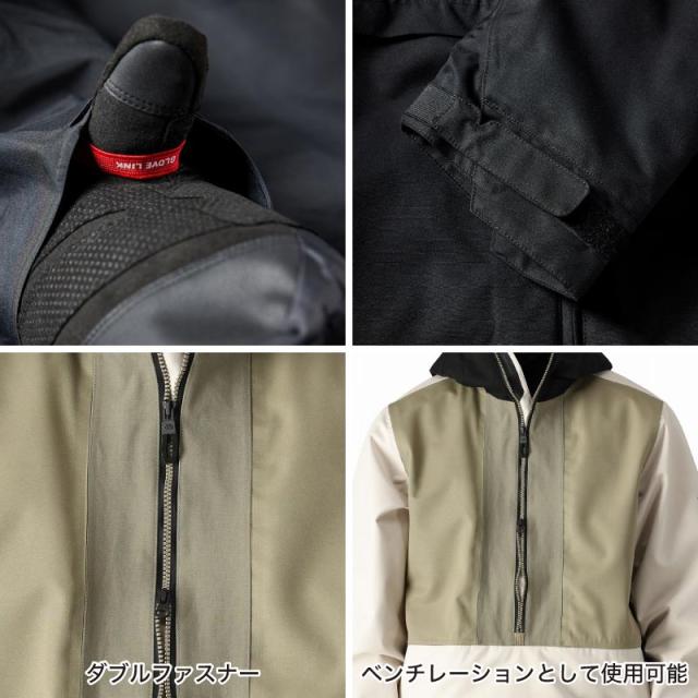 686/シックスエイトシックス メンズ スノーウェア アノラック  GHOST 2.5L SHELL ANORAK WINTER 24-25 スノーボード スキー 防寒 スノボウェア  M3WN136_W