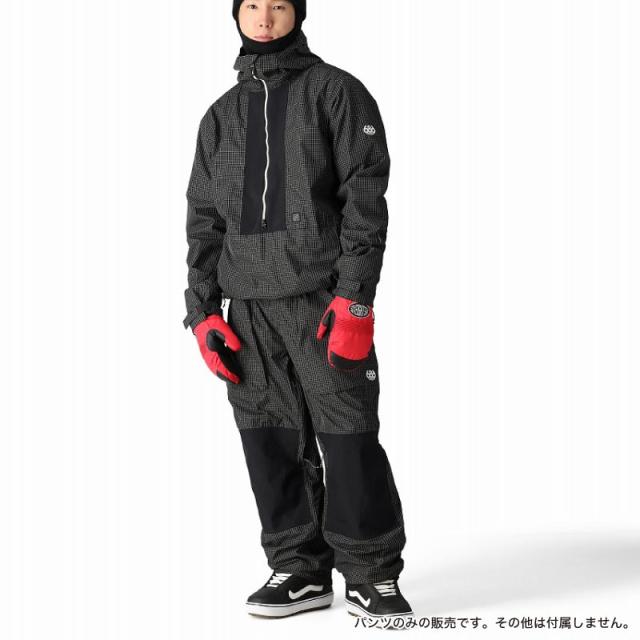 686/シックスエイトシックス メンズ スノーウェア パンツ 2.5L GHOST PANT WINTER 24-25 スノーボード スキー 防寒 スノボウェア スキーウェア  M3WN223