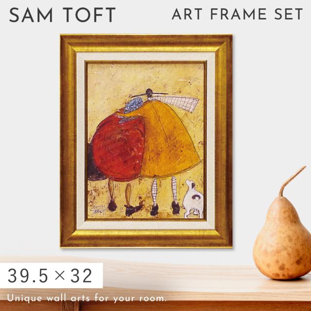 サムトフト 絵画 絵 39.5×30.5cm 【オールド ドリス】 アート