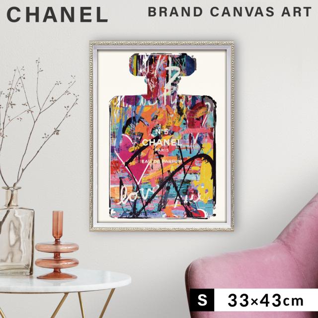 期間限定値下げ♡CHANEL♡オマージュ　キャンバスアート　ドレス＆ココマーク 092295531_2.jpg