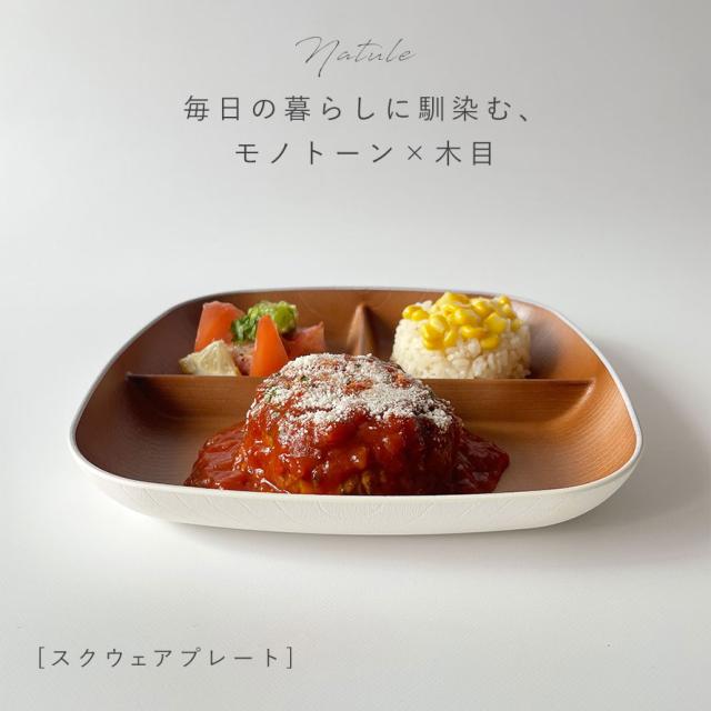 22cmワンプレート皿　6枚セット ランチプレート 仕切り 皿 22cm ワンプレート 食器 食洗機対応