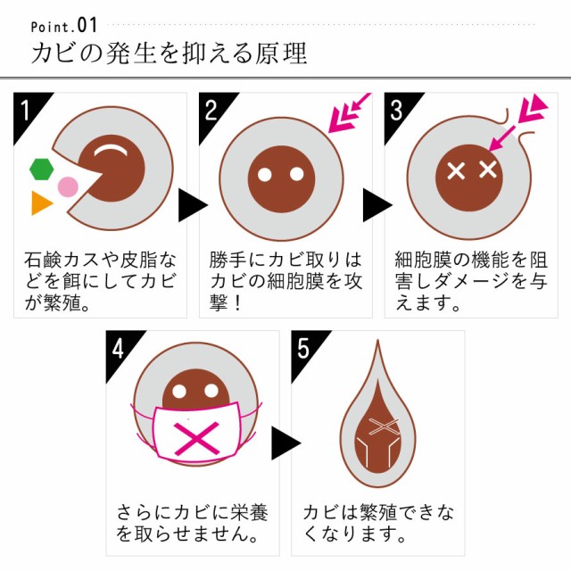 防カビ剤 カビ取り 押入れ クローゼット 下駄箱 シンク下 洗面所 天井 貼るだけ 簡単カビ取り 日本製 抗菌 天然成分 赤ちゃん ベビー 子｜au  PAY マーケット