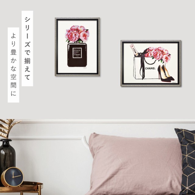 絵画 オマージュ キャンバスアート「シャンパン アンド