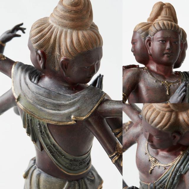 仏像 置物 オブジェ 阿修羅像 仏像アート フィギュア ミニ仏像