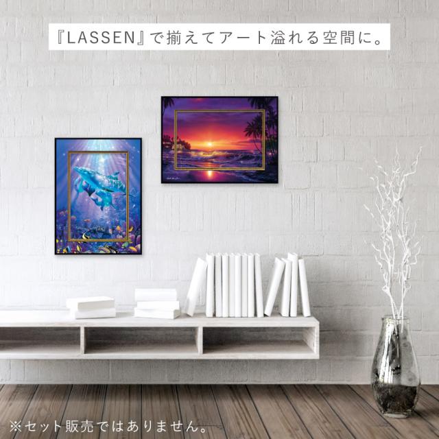 ラッセン 絵画 39.5×29.5cm 父の日 ギフト クリスチャン・リース
