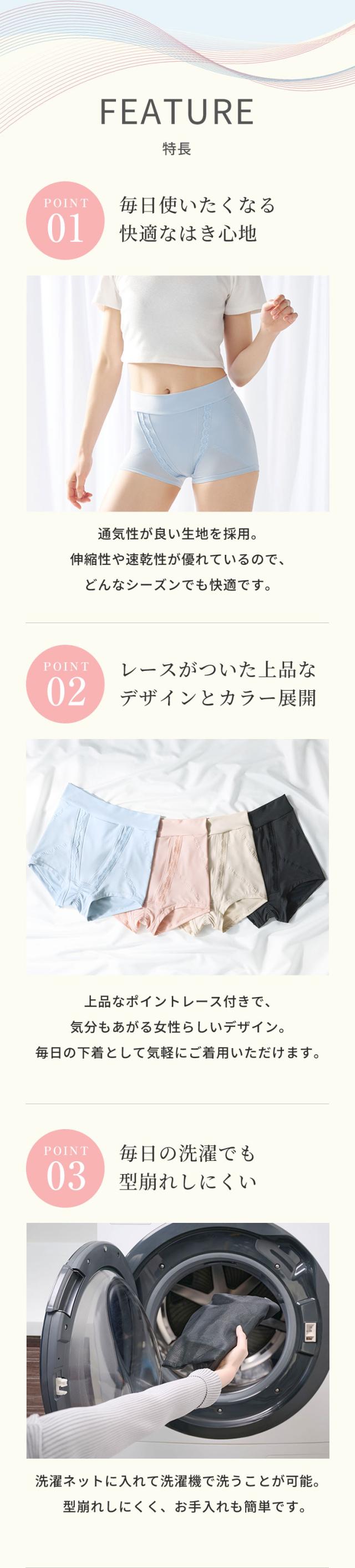 シックスパッド 骨盤底筋ケアショーツ