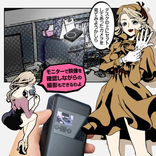 Gexa(ジイエクサ) 2.7K ワイヤレス充電器型カメラ 小型カメラ GX-302