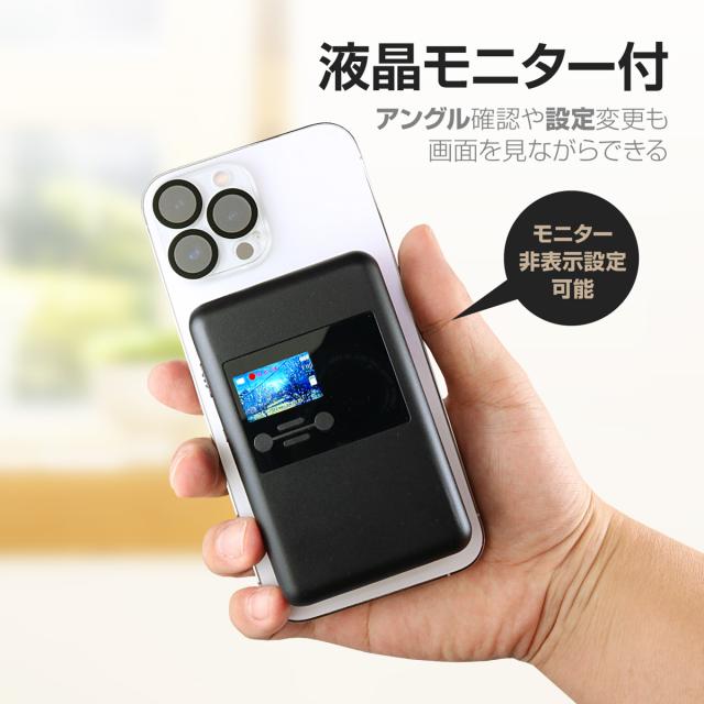 Gexa(ジイエクサ) 2.7K ワイヤレス充電器型カメラ 小型カメラ GX-302