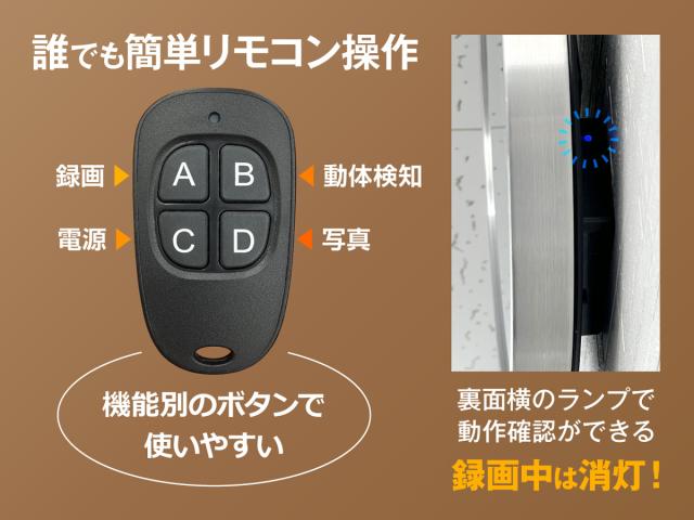 Gexa(ジイエクサ) 1080P掛け時計型カメラ  小型カメラ GX-312