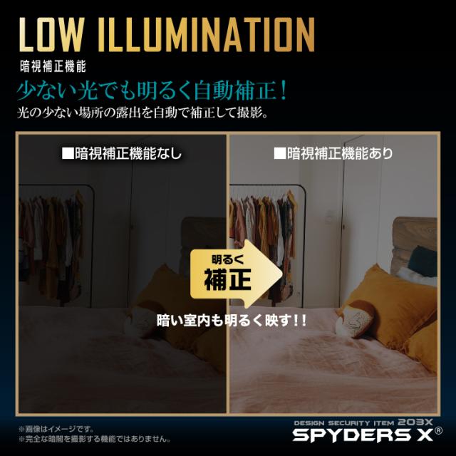 スパイダーズX 小型カメラ キーレス型カメラ 防犯カメラ 4K スマホ操作 128GB対応 スパイカメラ A-208α