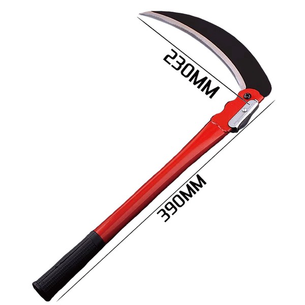 鎌折りたたみ式 草刈り鎌 ロック式 アウトドアなど持ち運び便利 折りたたみ鎌 かま カマ