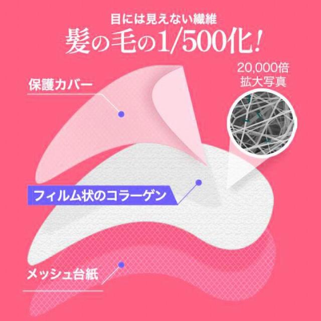 目には見えない繊維　髪の毛の1/500化