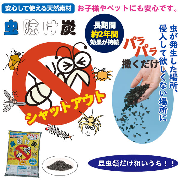 虫が発生した場所、侵入してほしくない場所に