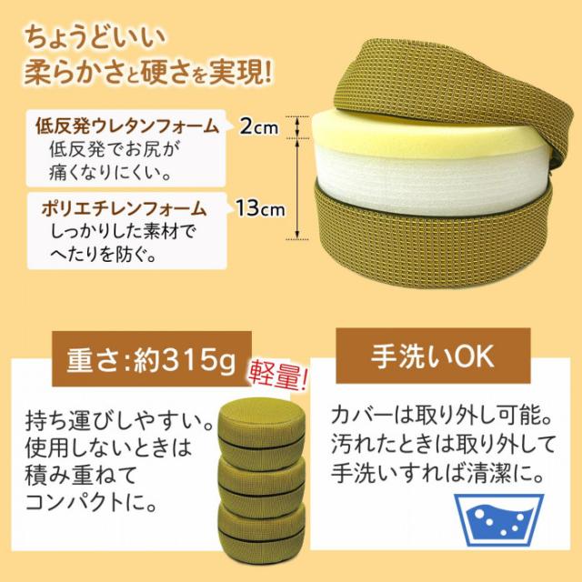 ちょうどいい柔らかさと硬さを実現