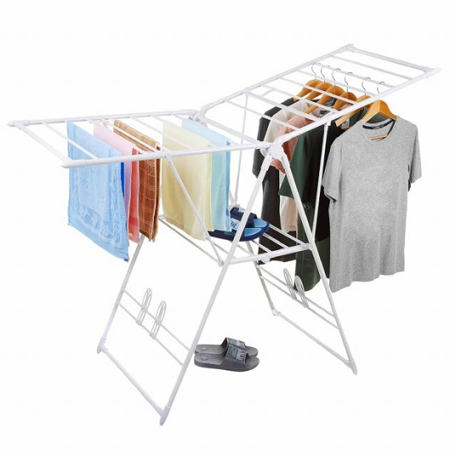 ガルウィング物干しラック