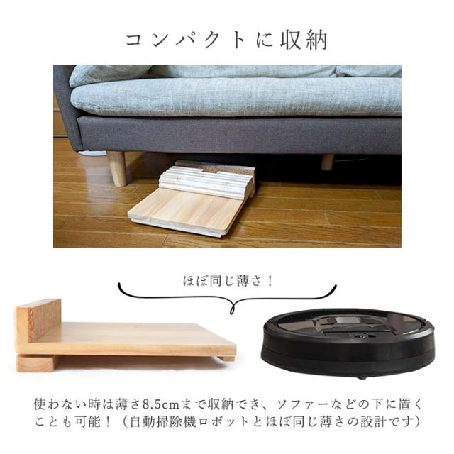 コンパクトに収納　ほぼ同じ薄さ