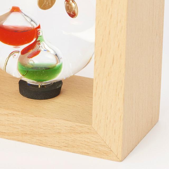 Fun Science ガラスフロート温度計 しずく frame