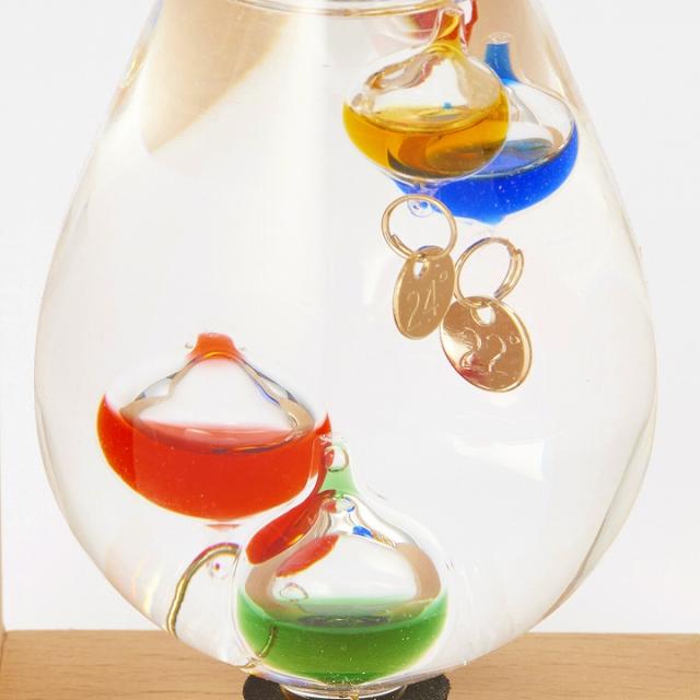 Fun Science ガラスフロート温度計 しずく frame