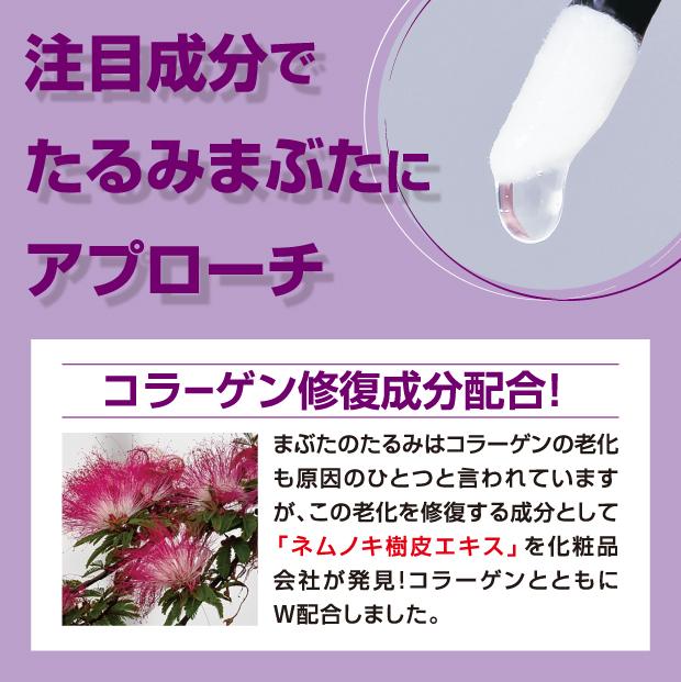 注目成分でたるみまぶたにアプローチ