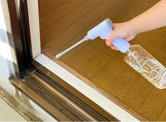 電動ペットボトルスプレー