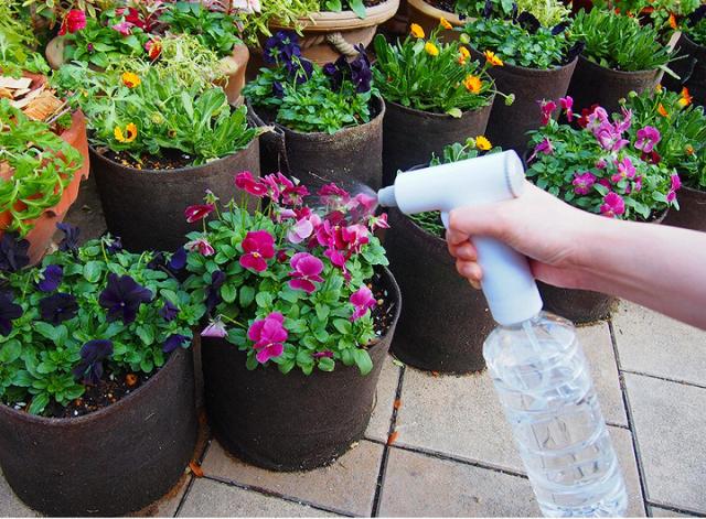 電動ペットボトルスプレー