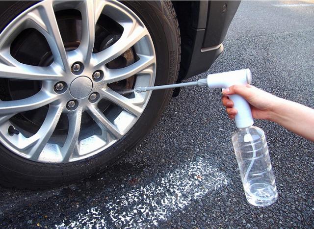 電動ペットボトルスプレー