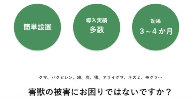簡単設置　導入実績　多数　効果3〜4ヶ月