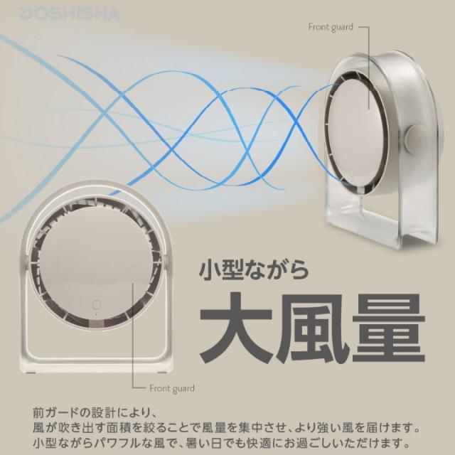 小型ながら大風量