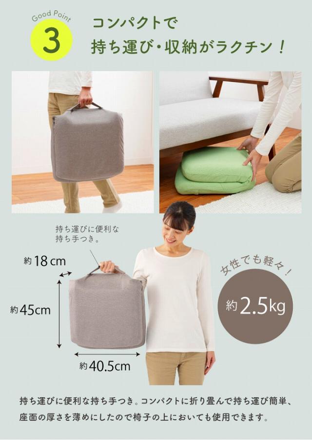 コンパクトで持ち運び 収納がラクチン