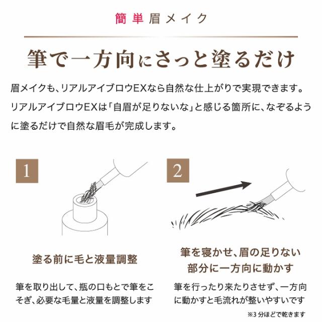 筆で一方向にさっと塗るだけ