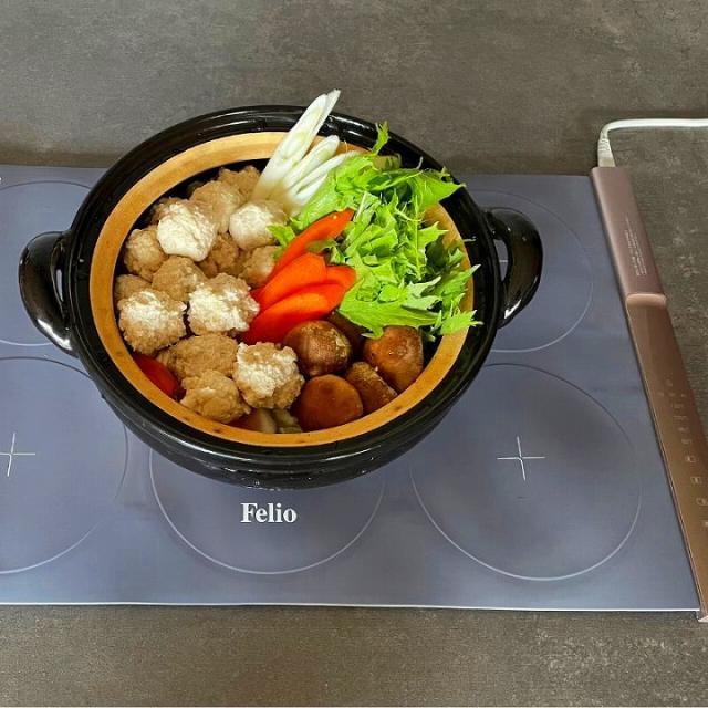 Felio フードウォーマー セパレートタイプ チャコールグレー BWR02