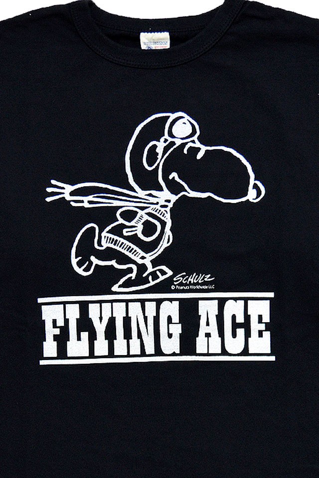 セールショッピングのbuzz Peanuts長袖tシャツ Flying Br バズリクソンズ ネットショッピング Ace Rickson S スヌーピー ロングtシャツ Br バズリクソンズ Buzz オンライン販売店舗の